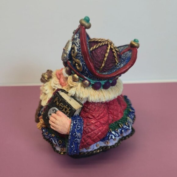 Vintage Santa Crinkle Claus Netherlands Santa By Possible Dreams 1995 Christmas - Picture 2 of 8